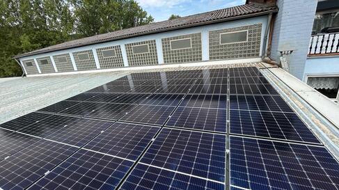 Pfalzwerke fördern PV-Anlage beim TuS Olsbrücken 