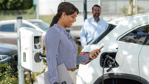 E-Auto, Laden am Arbeitsplatz, Wirtschaftlichkeit E-Autos