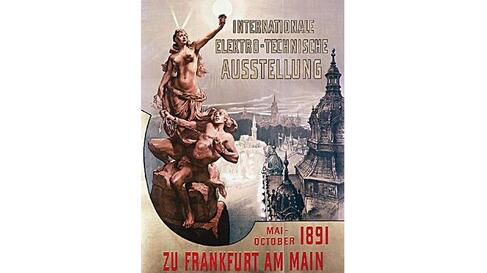 Flyer - Internationale elektro-technische Ausstellung