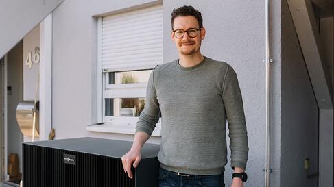 Wärmepumpe von Viessmann | © Bildnachweis: ©Pfalzwerke/Patrick Junker