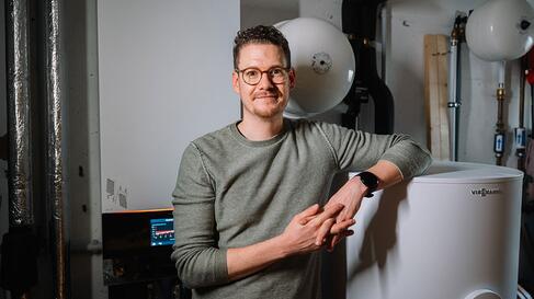 Wärmepumpe von Viessmann  | © Bildnachweis: ©Pfalzwerke/Patrick Junker