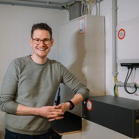 PV-Anlage mit Wechselrichter | © Bildnachweis: ©Pfalzwerke/Patrick Junker