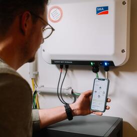 PV-Anlage im Eigenheim | © Bildnachweis: ©Pfalzwerke/Patrick Junker