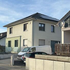 Repowering PV-Anlage bei einem Eigenheim in der Pfalz | © Bildnachweis: © Pfalzwerke