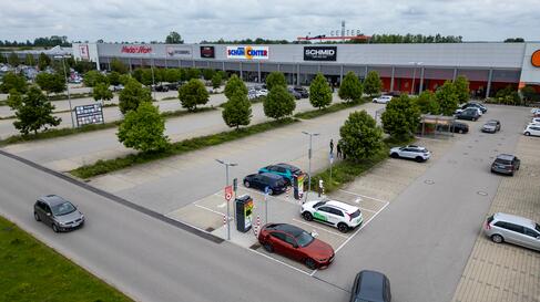 InCenter, Fachmarktzentrum, Ladesäulen, Ladepark, Pfalzwerke