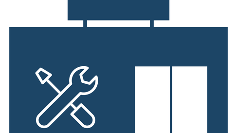 Icon Bestandgebäude, die renoviert werden soll GEIG, Handelsimmobilie, Bestand, Renovierung