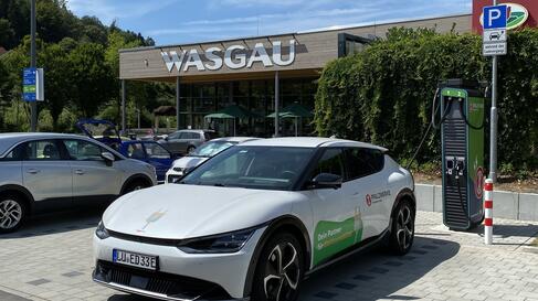 WASGAU, Pfalzwerke, Ladeinfrastruktur, Ladesäule, E-Mobilität