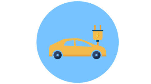 E-Auto Icon