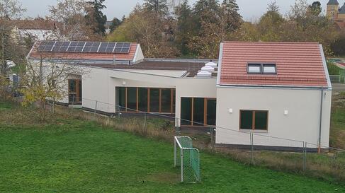 Kindergarten Edesheim Bauphase