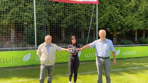 Spendenuebergabe ASV Lug/Dimbach