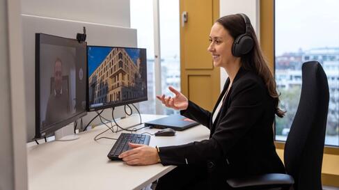 Telefonat Meeting hybrid